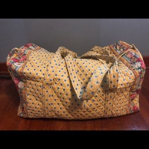 Vera Bradley large duffel bag